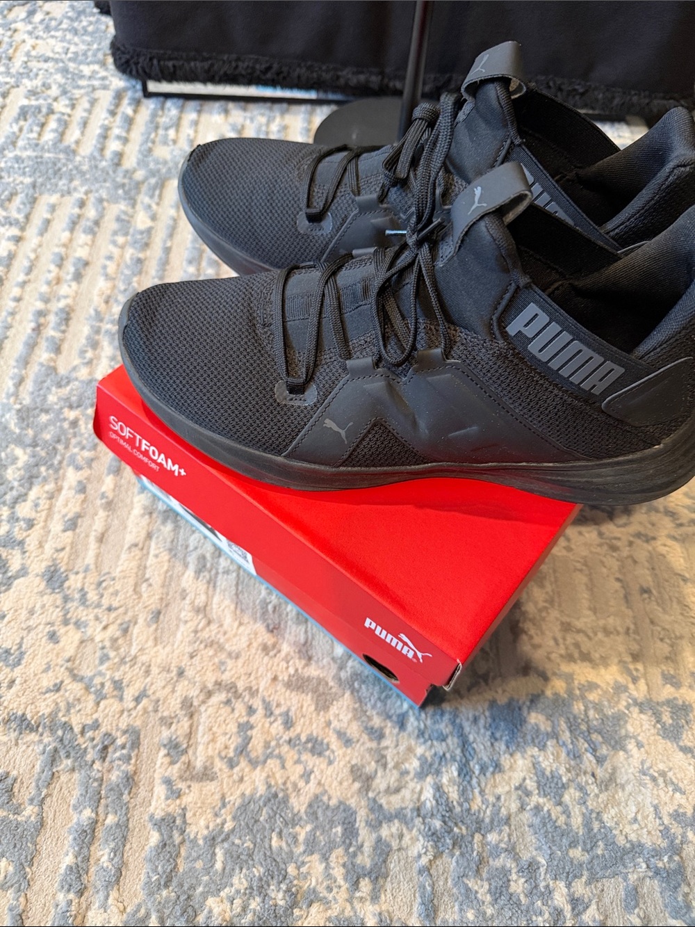 Puma Men's Black Athletic Training Shoes